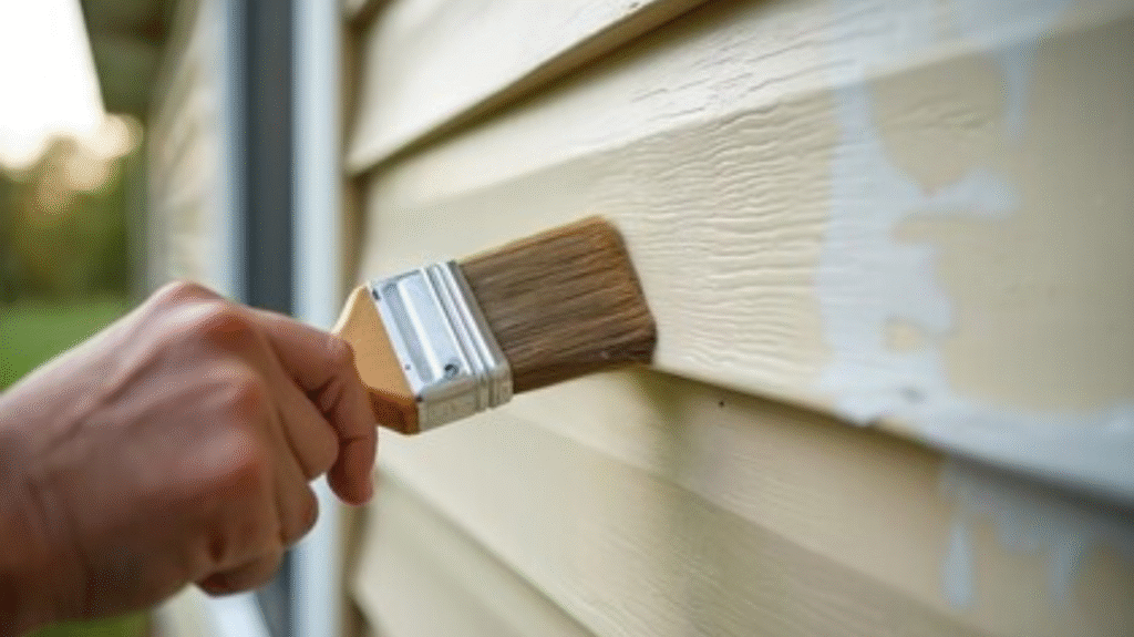 how to paint vinyl siding