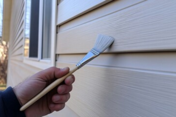 can you paint vinyl siding