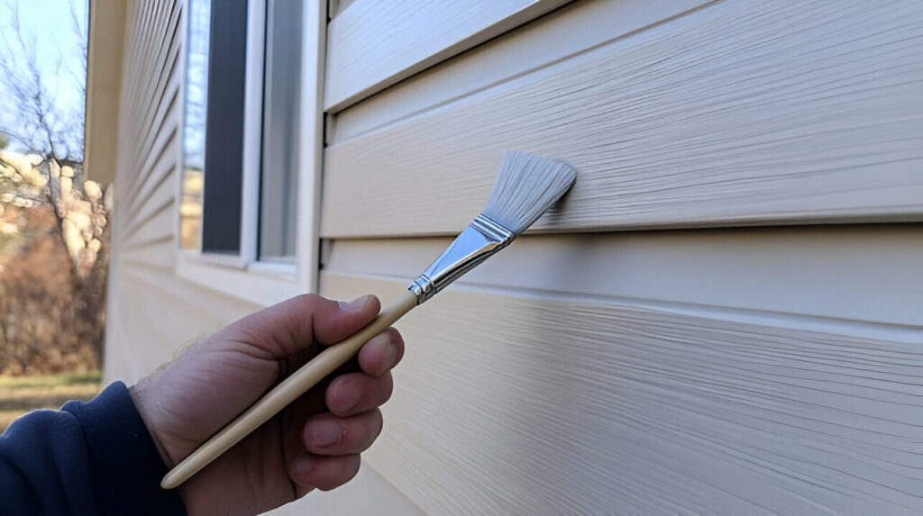 can you paint vinyl siding
