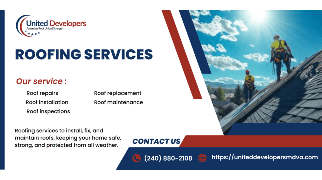 Professional roofing services including roof installation, repair, and replacement by expert roofing contractors