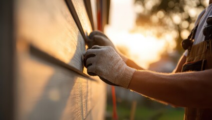 professional vinyl siding contractors installing durable home exterior siding